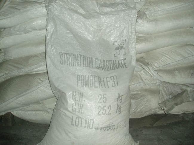 strontium carbonate  powder